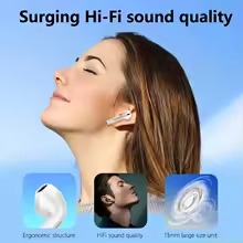 سماعة أذن لاسلكية Xiaomi J18 Hi-Fi – مقاومة للماء، ستيريو بصوت عالي الدقة، مع ميكروفون، مريحة للرياضة وعمر بطارية طويل